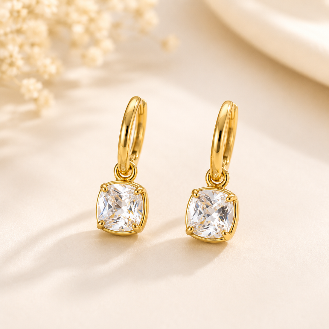 Earrings 436 - 316L stainless steel by Qimati