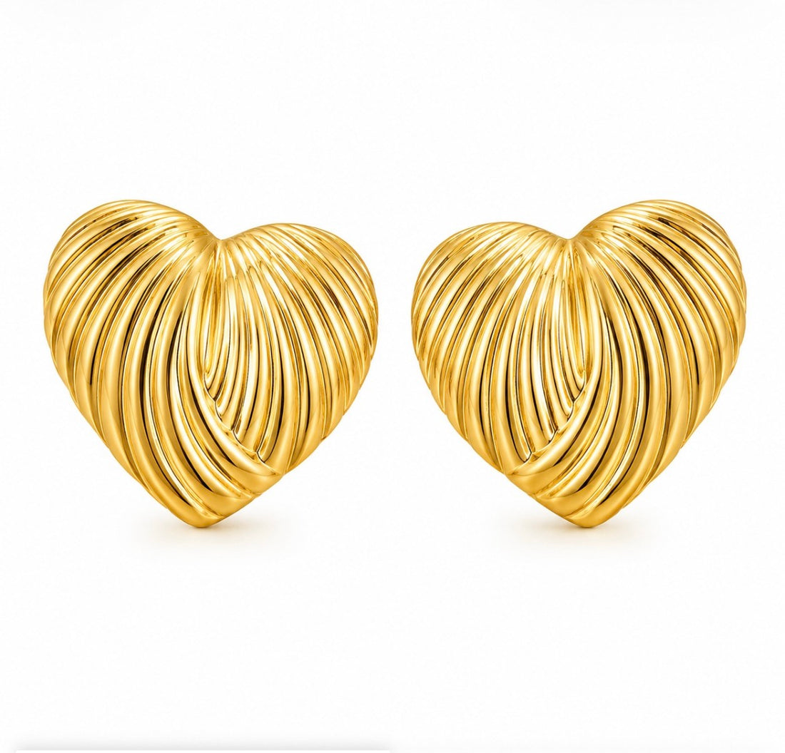 Earrings 514 - 316L stainless steel by Qimati