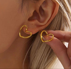 Earrings 513 - 316L stainless steel by Qimati