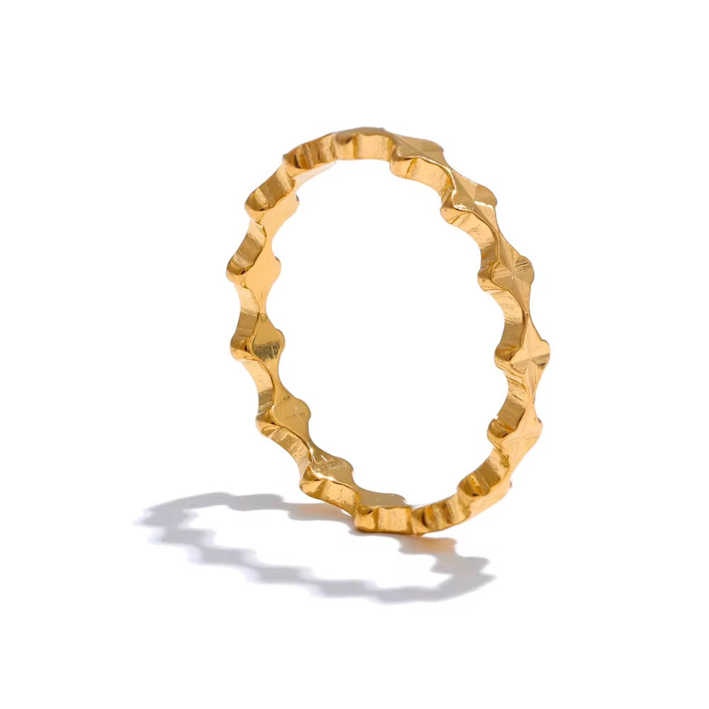 Rings 042 - 316L stainless steel by Qimati
