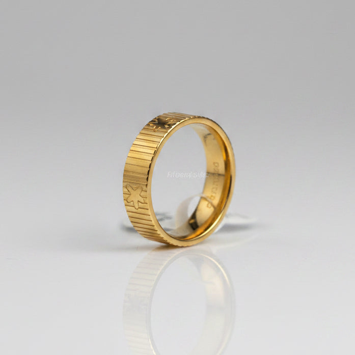 Rings 002 - 316L stainless steel by Qimati