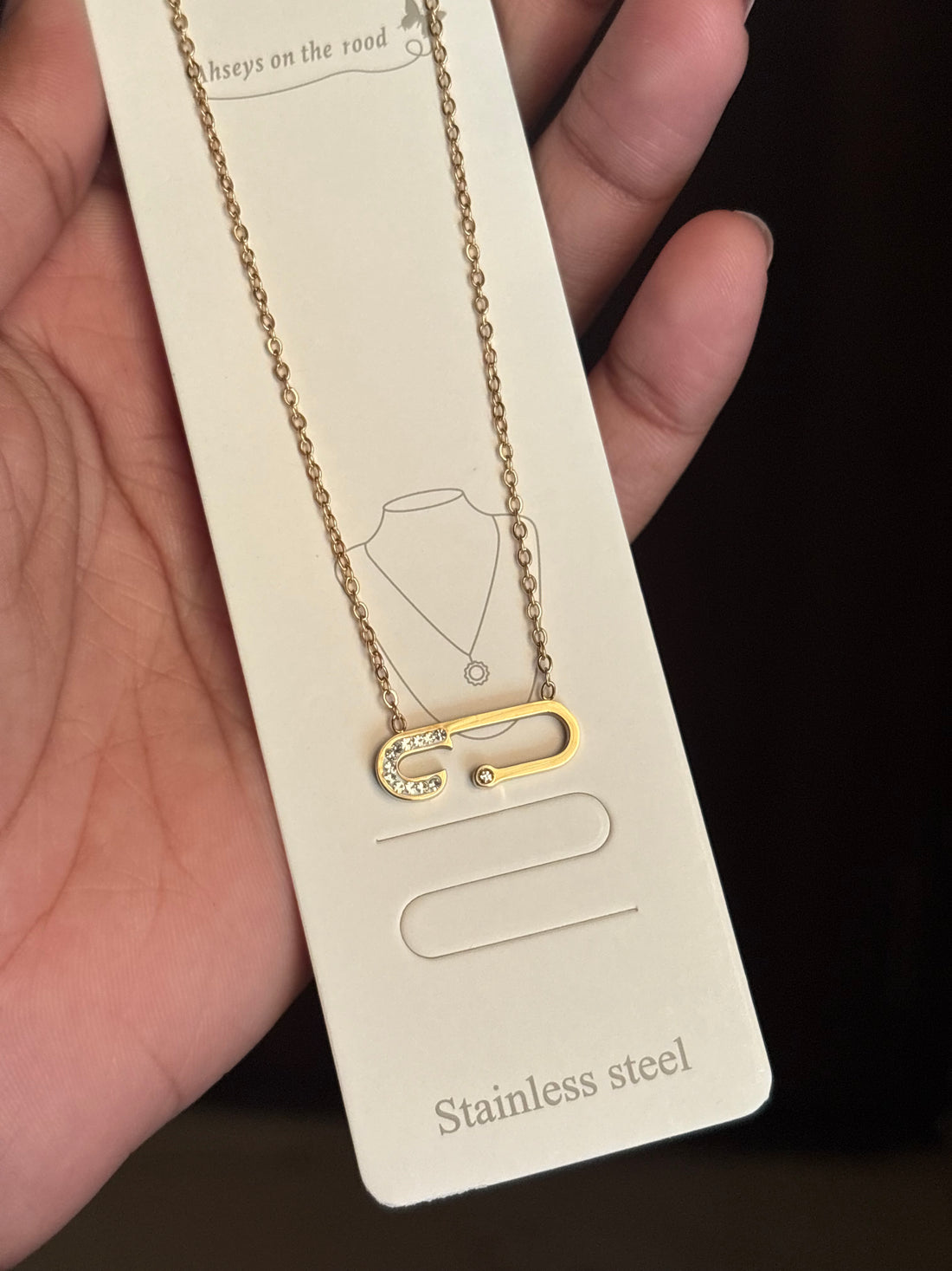 Necklace 151 - 316L stainless steel by Qimati