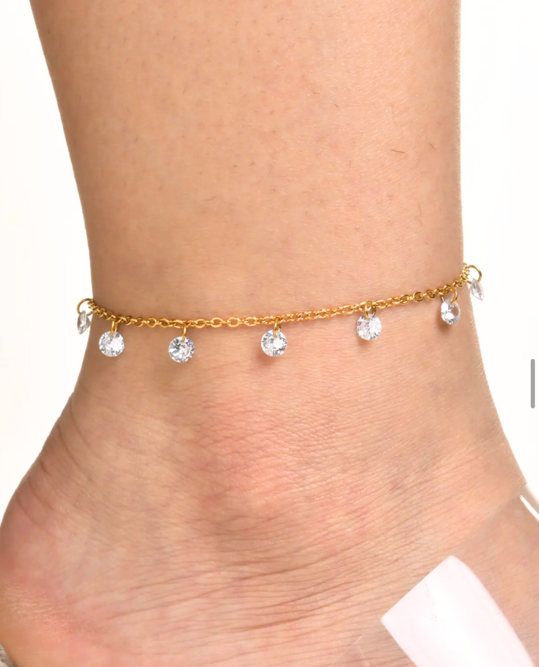 Anklets 018 (Single Piece) - 316L stainless steel by Qimati