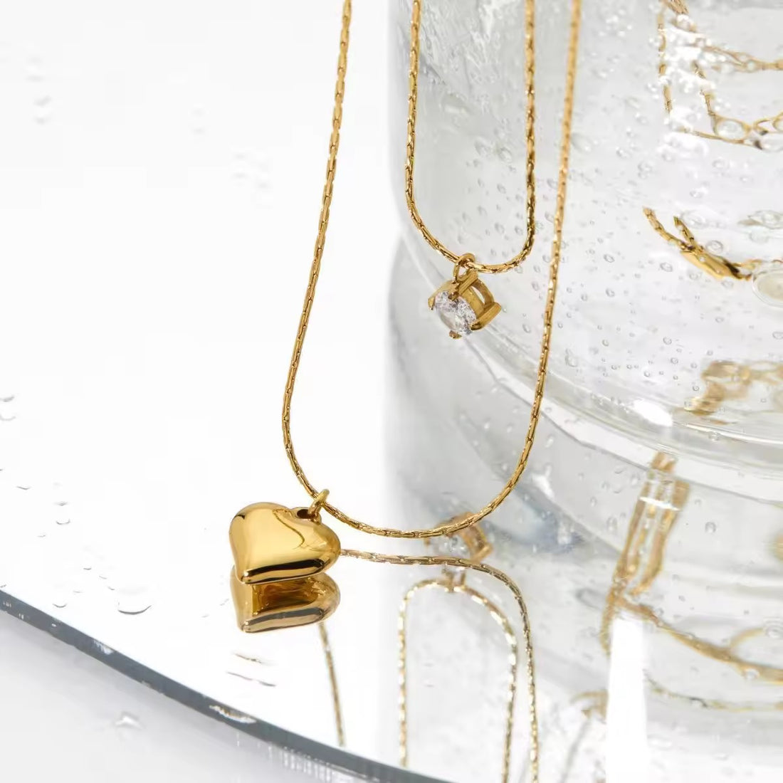 Necklace 098 - 316L stainless steel by Qimati