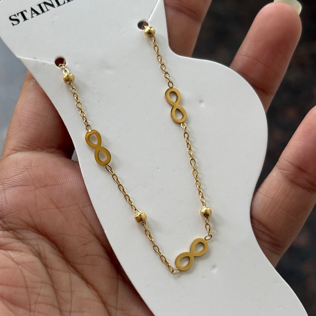 Anklets 008 (Single Piece) — 316L stainless steel by Qimati