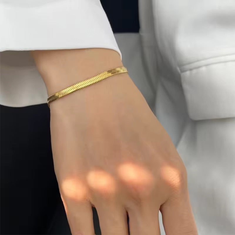 Chain Bracelet 010 - 316L stainless steel by Qimati