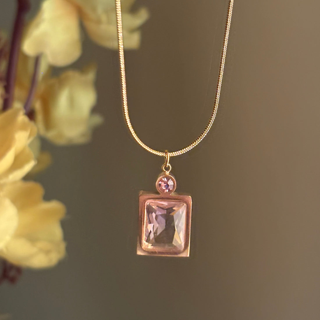Necklace 125 - 304 stainless steel by Qimati