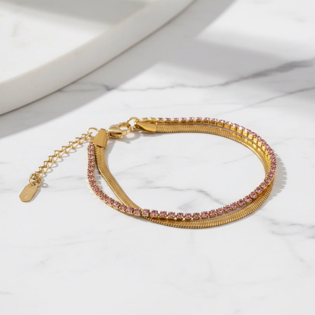 Chain Bracelet 053 - 316L stainless steel by Qimati