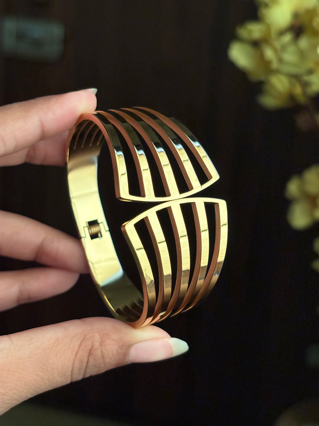 Bracelet Kada 097 - 316L stainless steel by Qimati