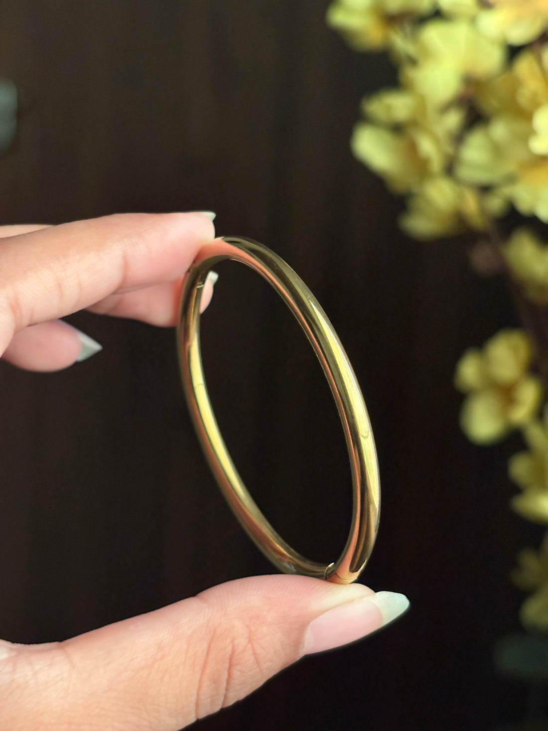 Bracelet Kada 091 (Small) - 316L stainless steel by Qimati