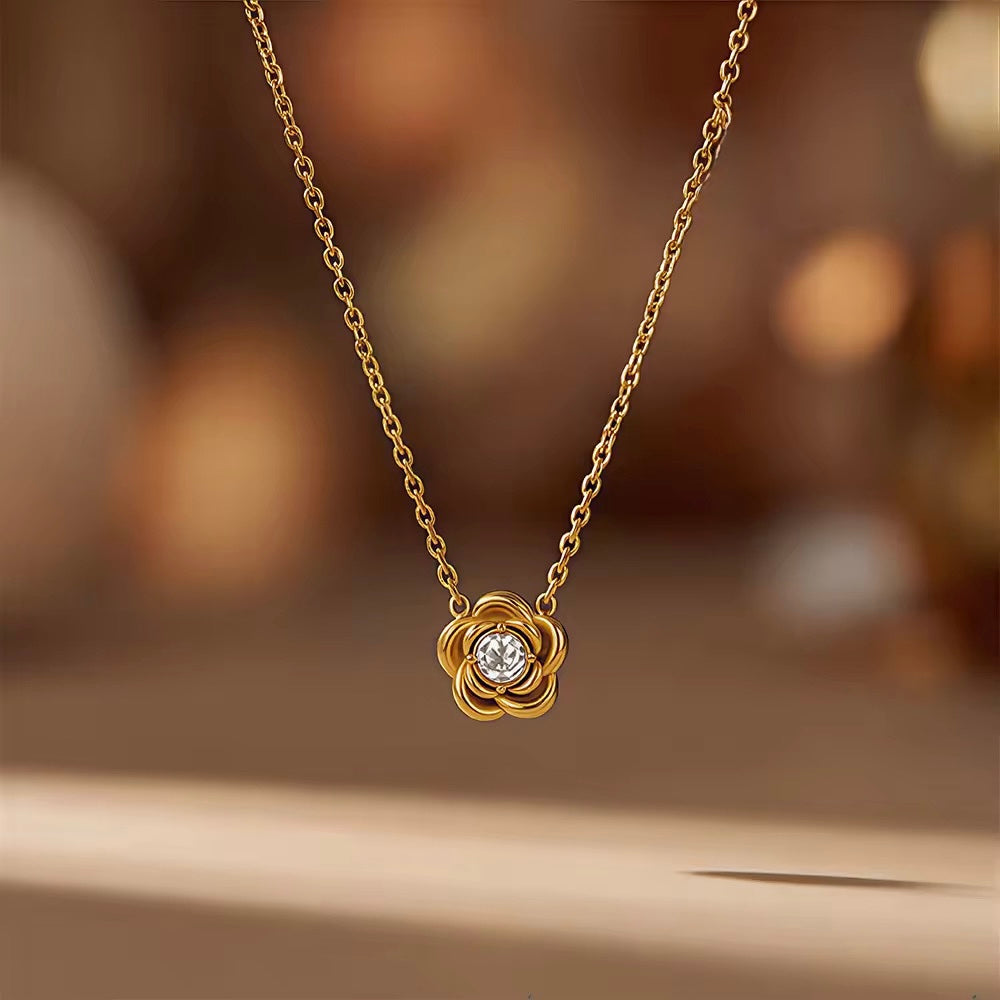 Necklace 159 - 316L stainless steel by Qimati