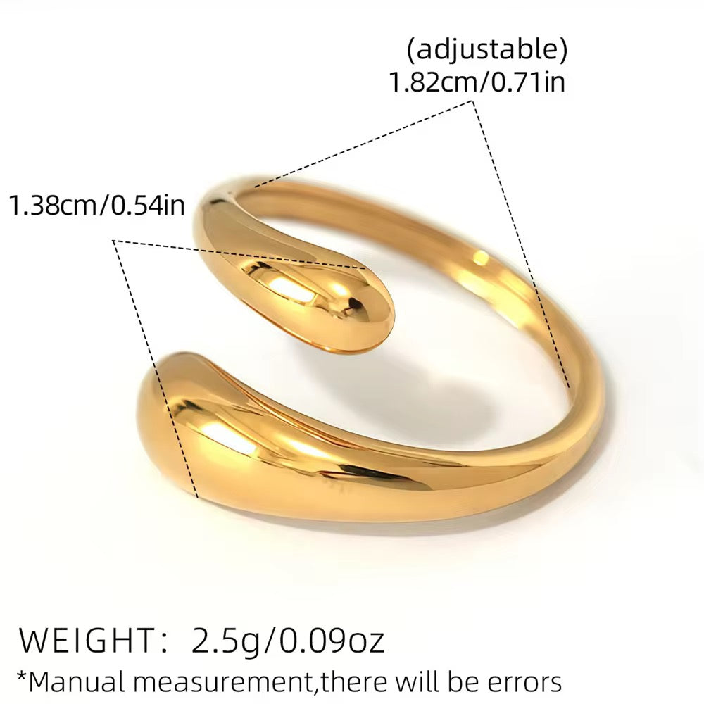 Rings 060 — 316L stainless steel by Qimati