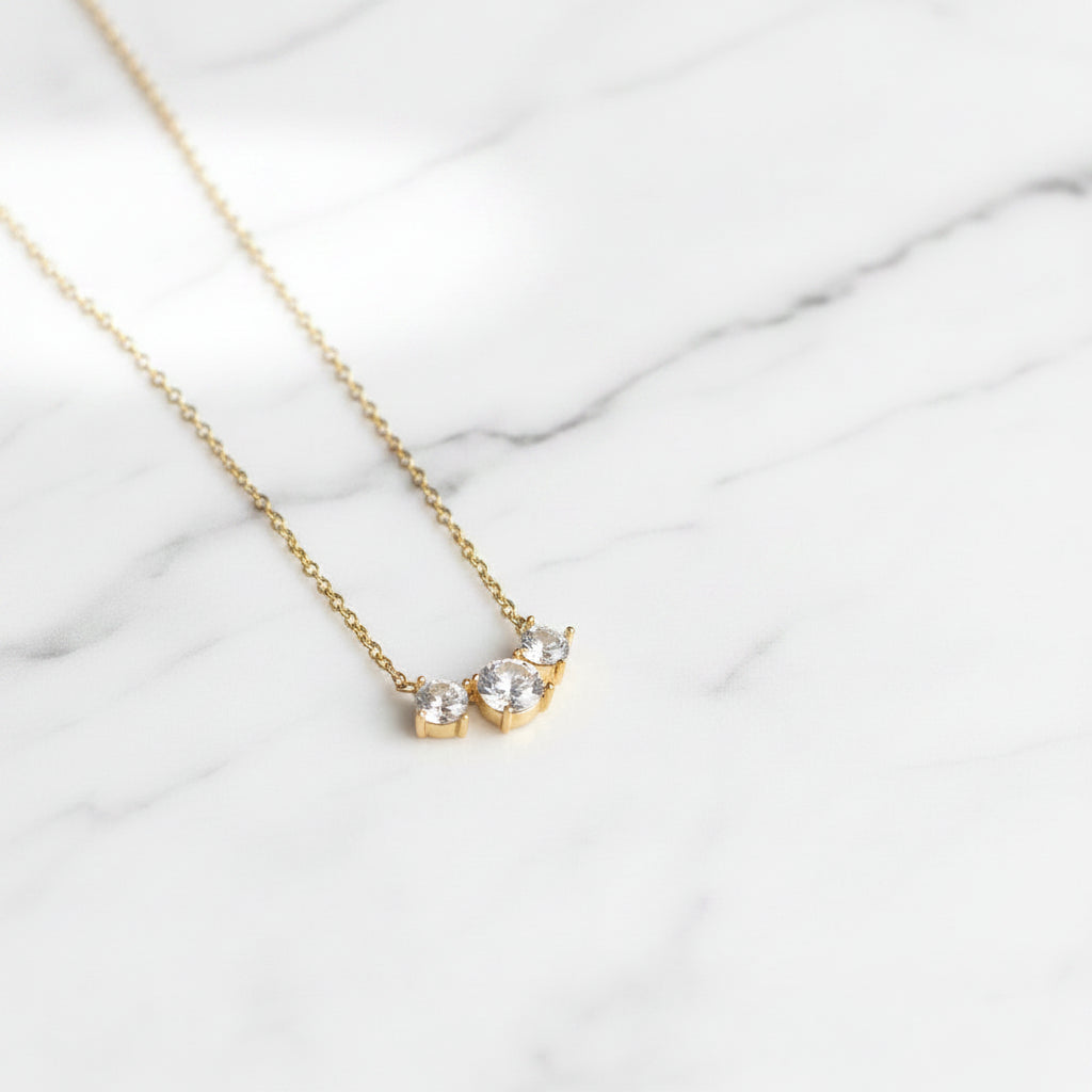 Necklace 683 - 316L stainless steel by Qimati