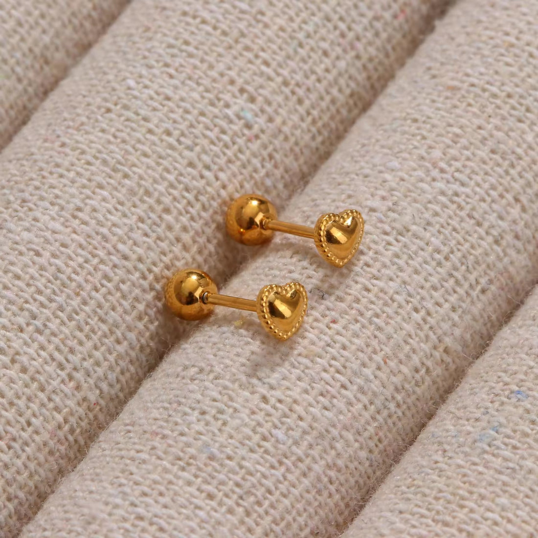 Earrings 132 - 316L stainless steel by Qimati
