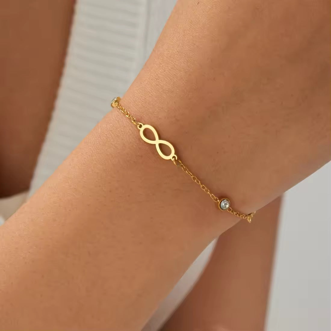 Chain Bracelet 070 - 316L stainless steel by Qimati