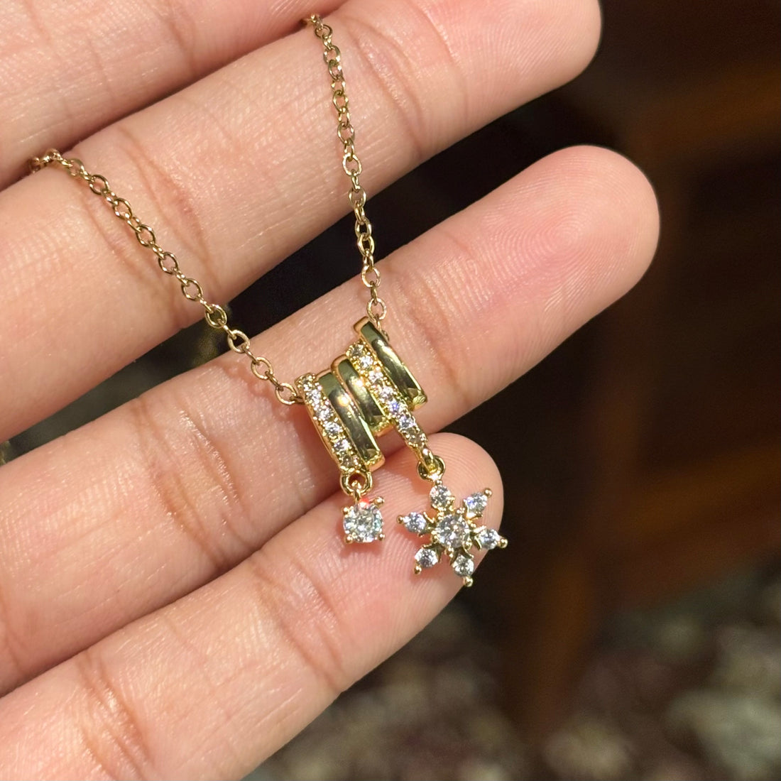 Necklace 183 - 316L stainless steel by Qimati