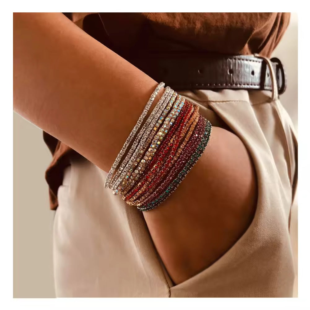Chain Bracelet 072 (Set Of 6) - brass by Qimati