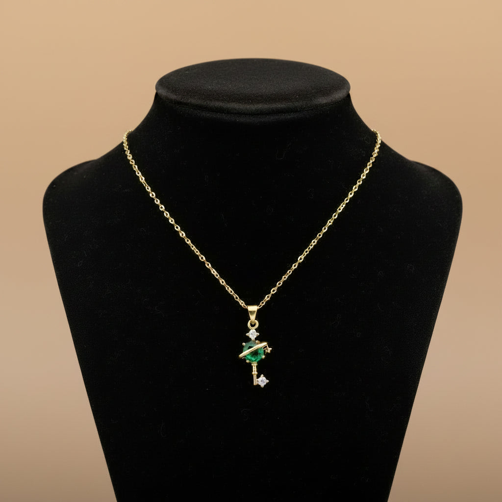 Necklace 214 - 316L stainless steel by Qimati