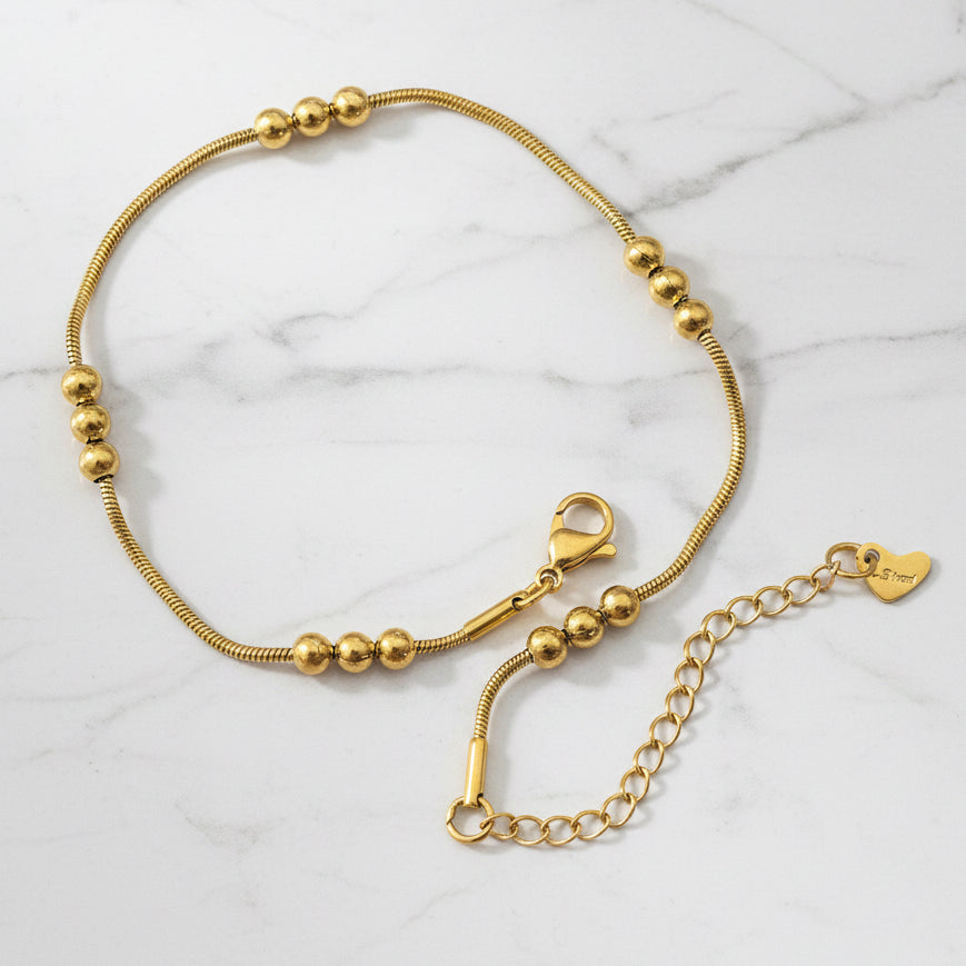 Anklets 025 (Single Piece) - 316L stainless steel by Qimati