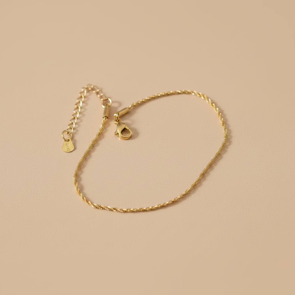 Anklets 035 (Single Piece) - 316L stainless steel by Qimati