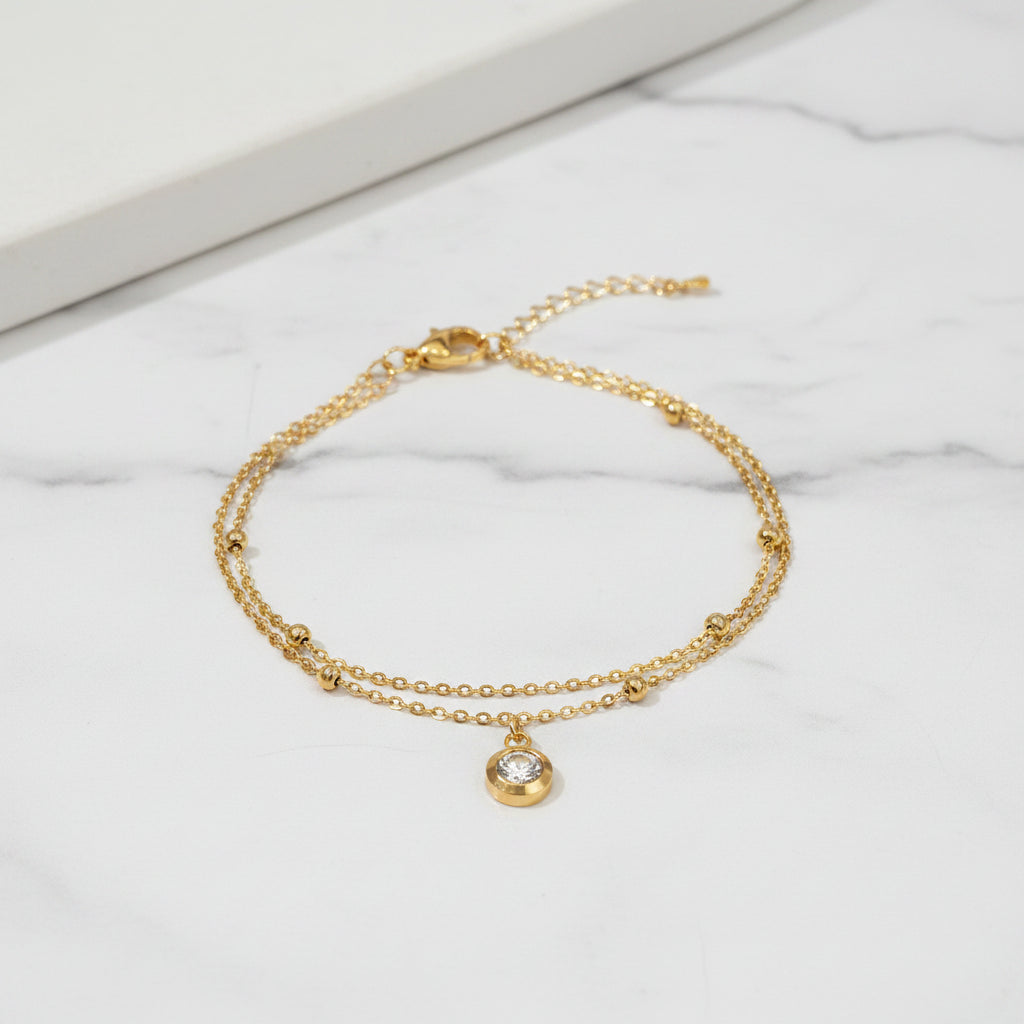 Anklets 051 (Single Piece) - 316L stainless steel by Qimati