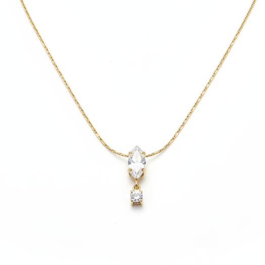 Necklace 809 - 316L stainless steel by Qimati