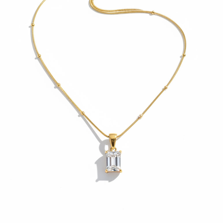 Necklace 305 - 316L stainless steel by Qimati