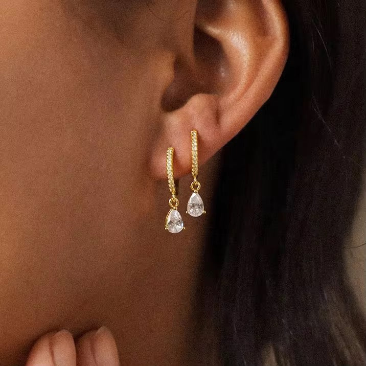 Earrings 218 - 316L stainless steel by Qimati