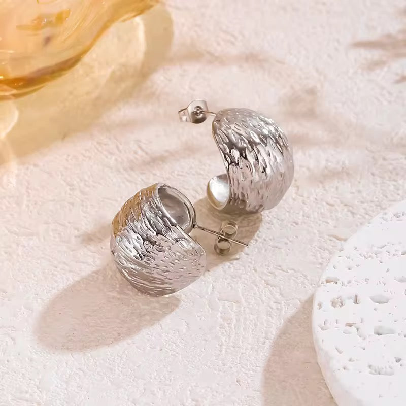 Earrings 231 - 304 stainless steel by Qimati