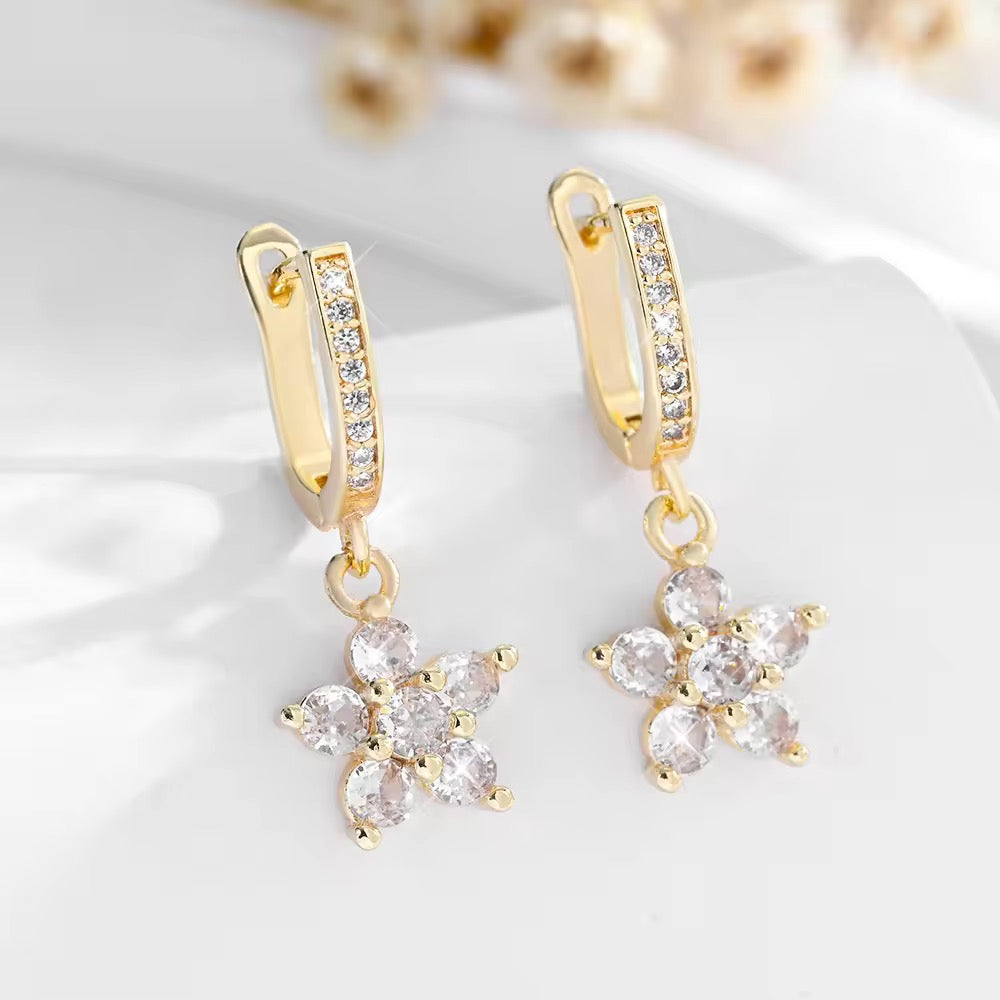 Earrings 243 - 304 stainless steel by Qimati