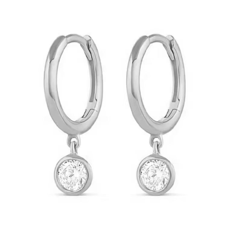 Earrings 246 - 304 stainless steel by Qimati