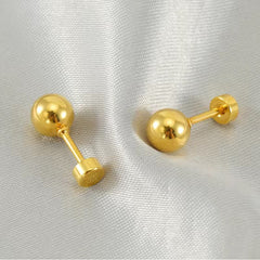Earrings (Piercing Ball Back) 311