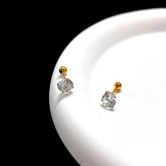 Earrings (Piercing Ball Back) 309