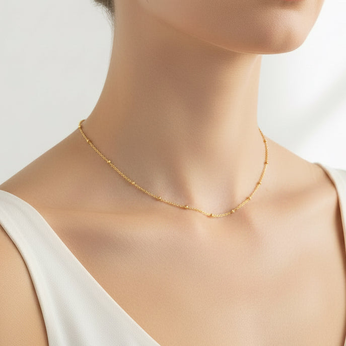 Necklace 546 - 304 stainless steel by Qimati