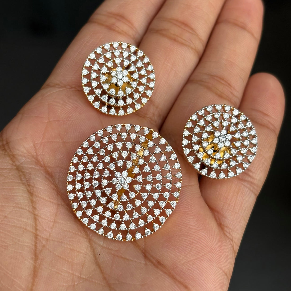 Indian Pendant Sets 004 (Without chain) - Qimati