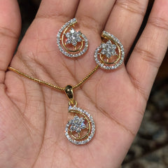 Indian Pendant Sets 019 (Without chain) - Qimati