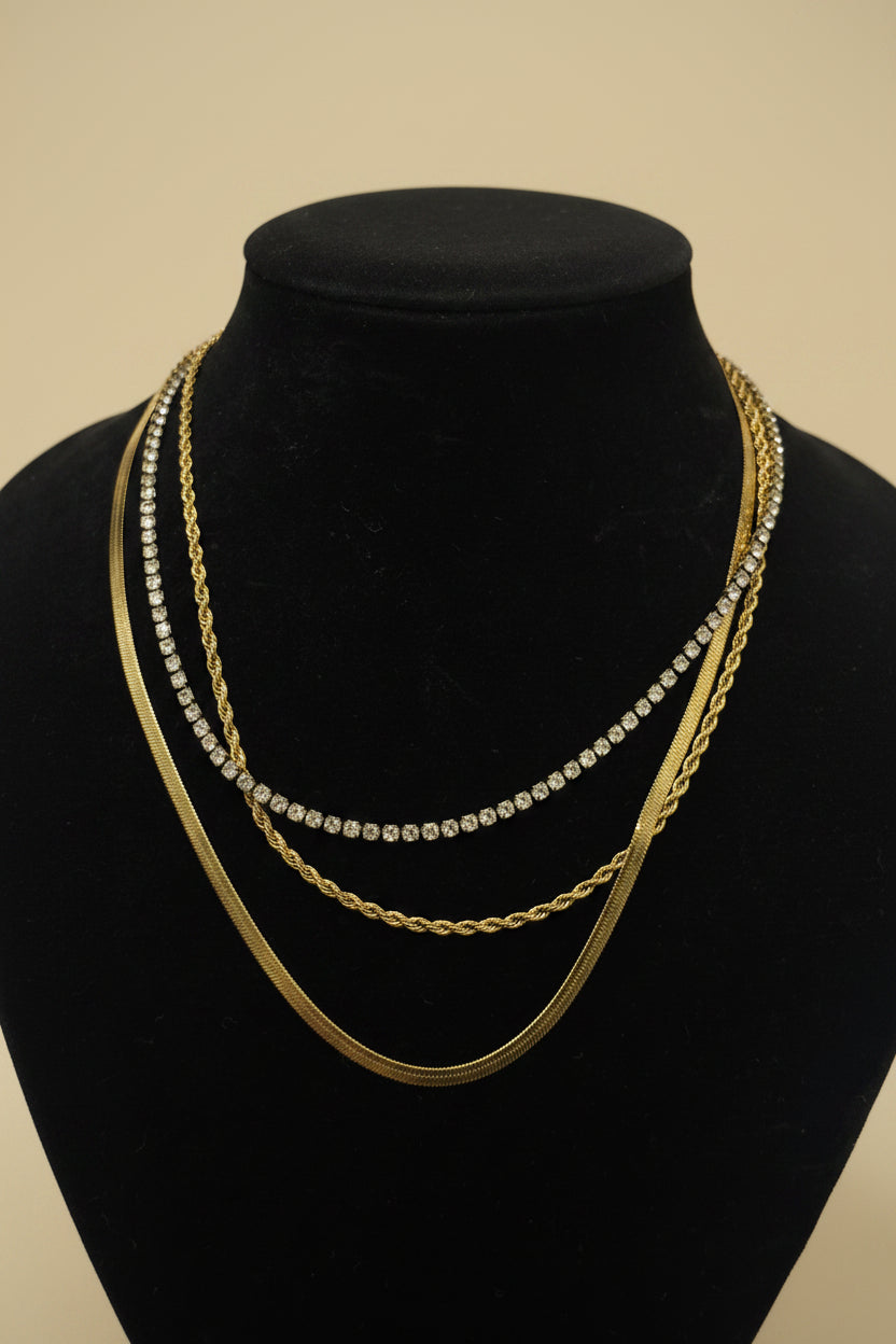 Necklace 609 - 304 stainless steel by Qimati