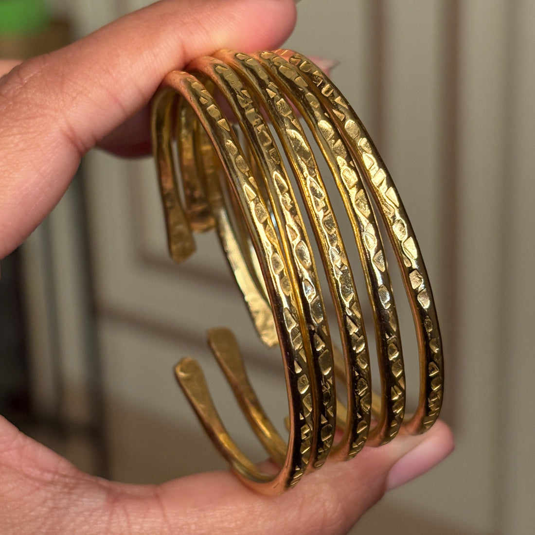 Bracelet Kada 078 (Per-Piece) - brass by Qimati
