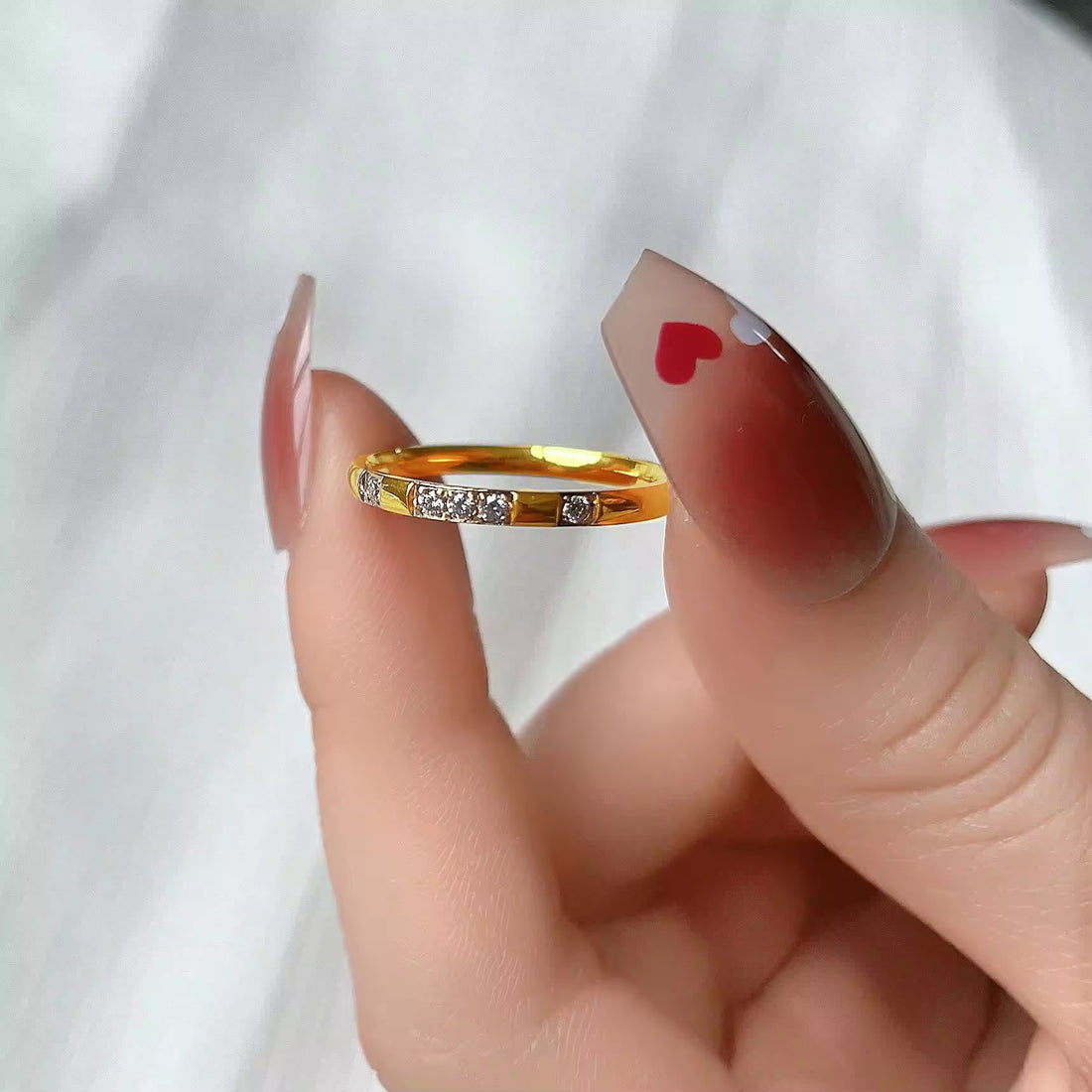 Rings 173 - 316L stainless steel by Qimati