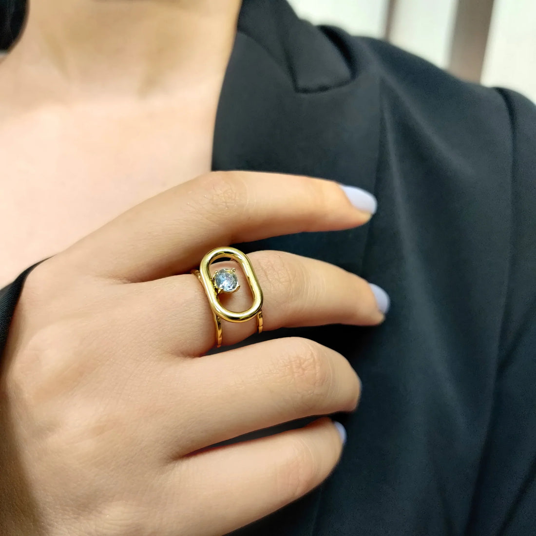 Rings 107 - 316L stainless steel by Qimati