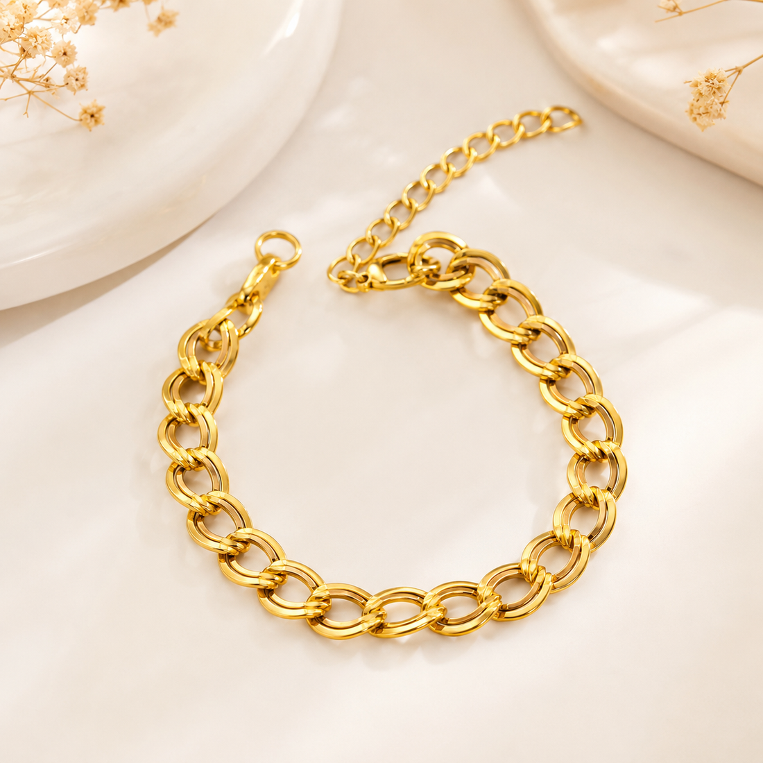 Chain Bracelet 265 - 304 stainless steel by Qimati