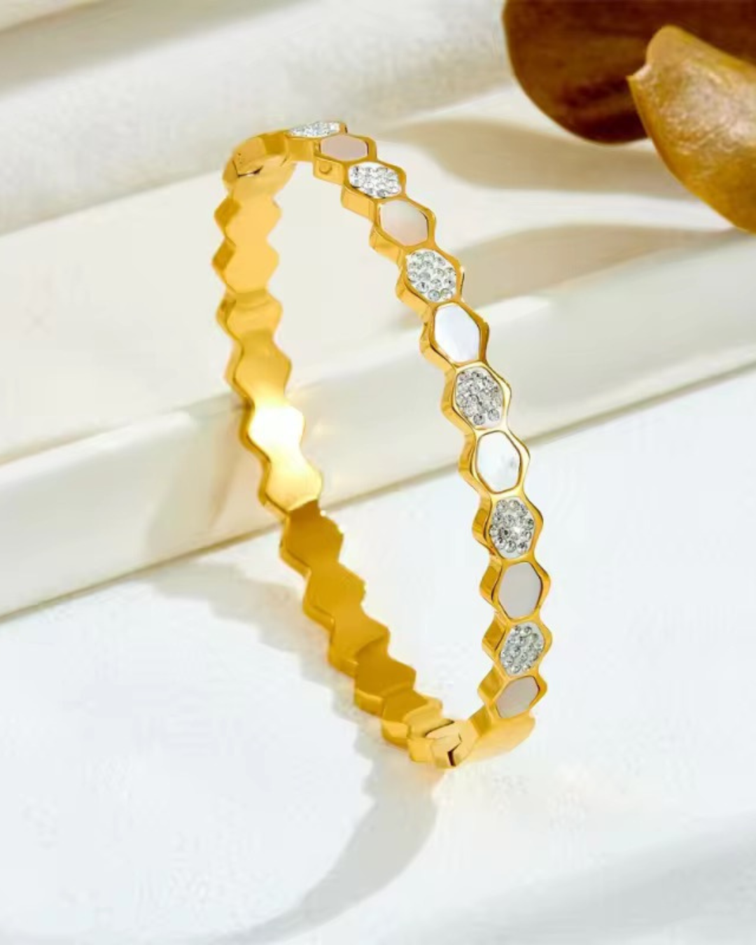Bracelet Kada 001 (Small) - 316L stainless steel by Qimati