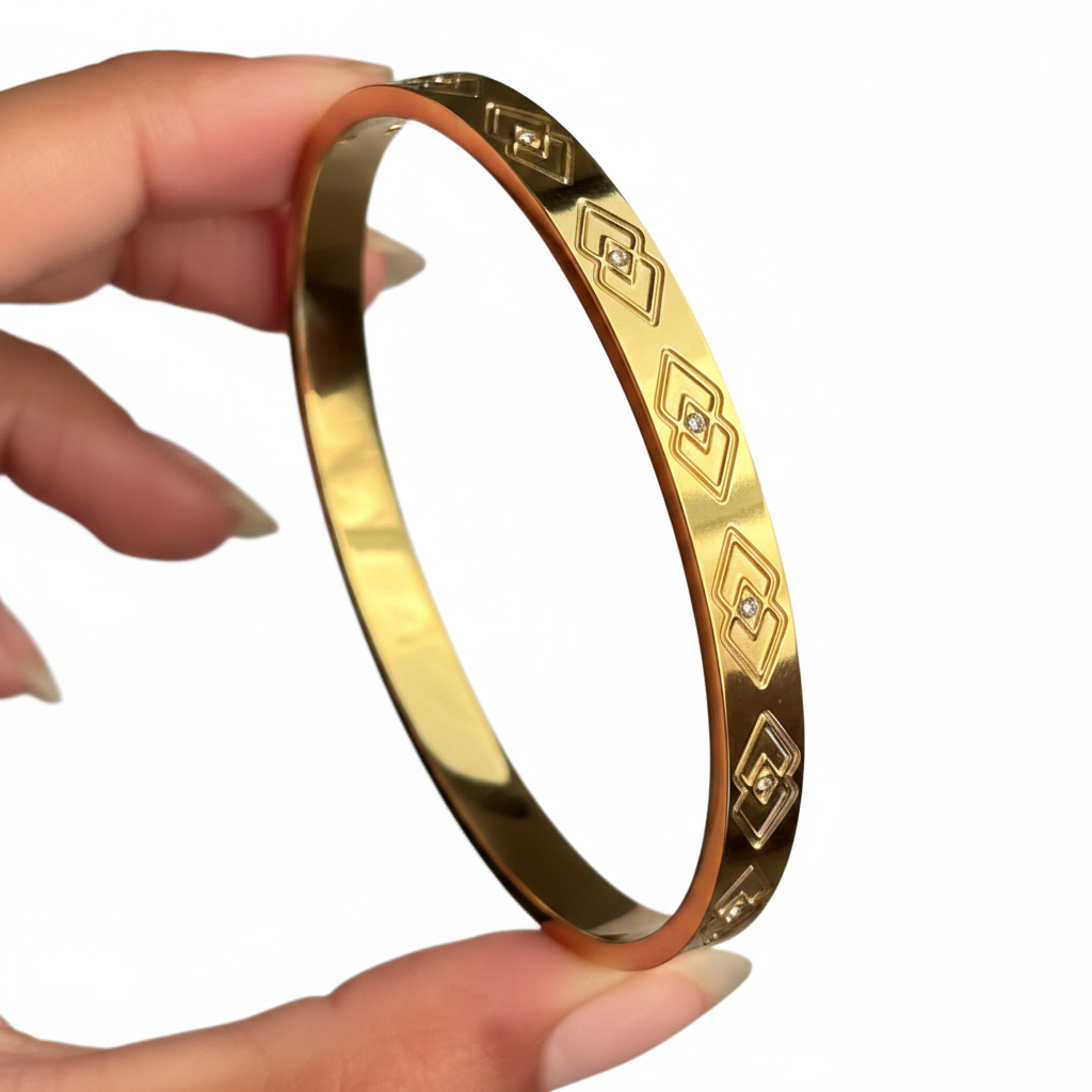 Bracelet Kada 024 - 316L stainless steel by Qimati