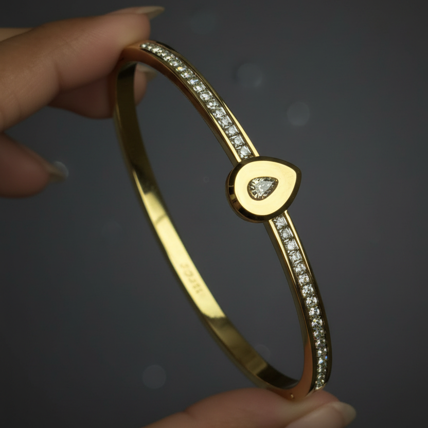 Bracelet Kada 036 - 316L stainless steel by Qimati