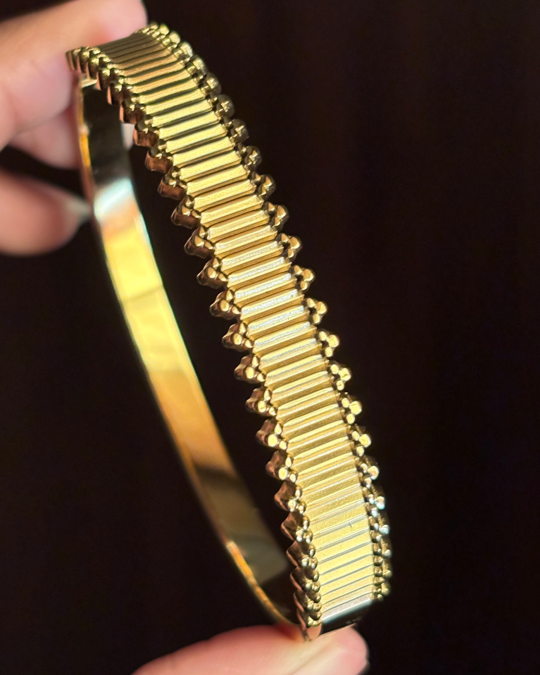 Bracelet Kada 039 - 316L stainless steel by Qimati
