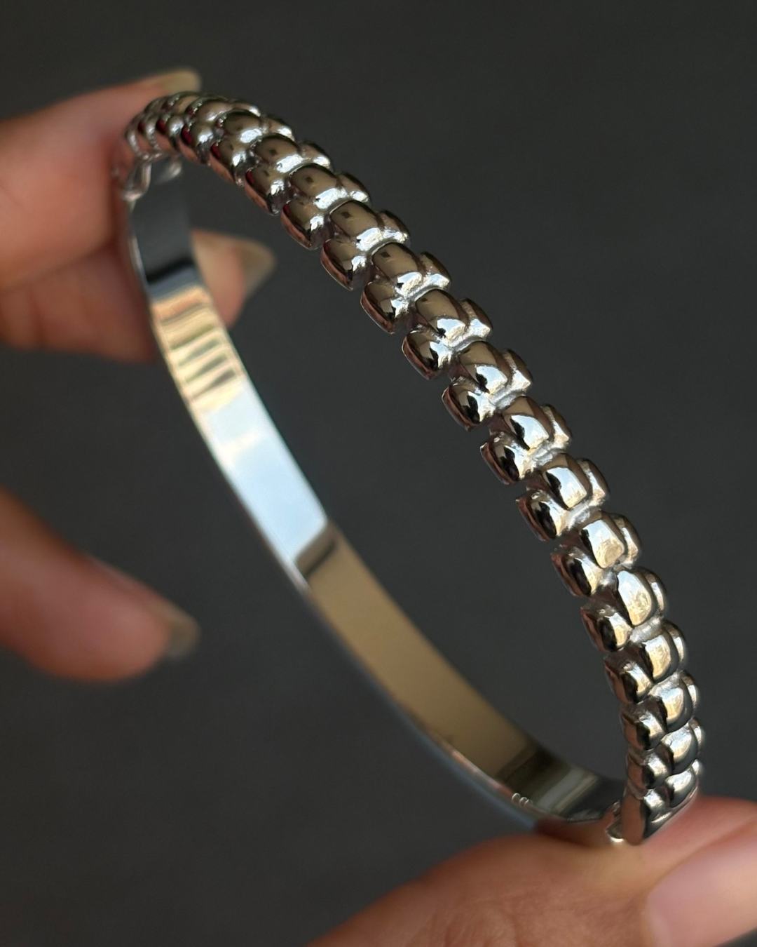 Bracelet Kada 041 - 316L stainless steel by Qimati