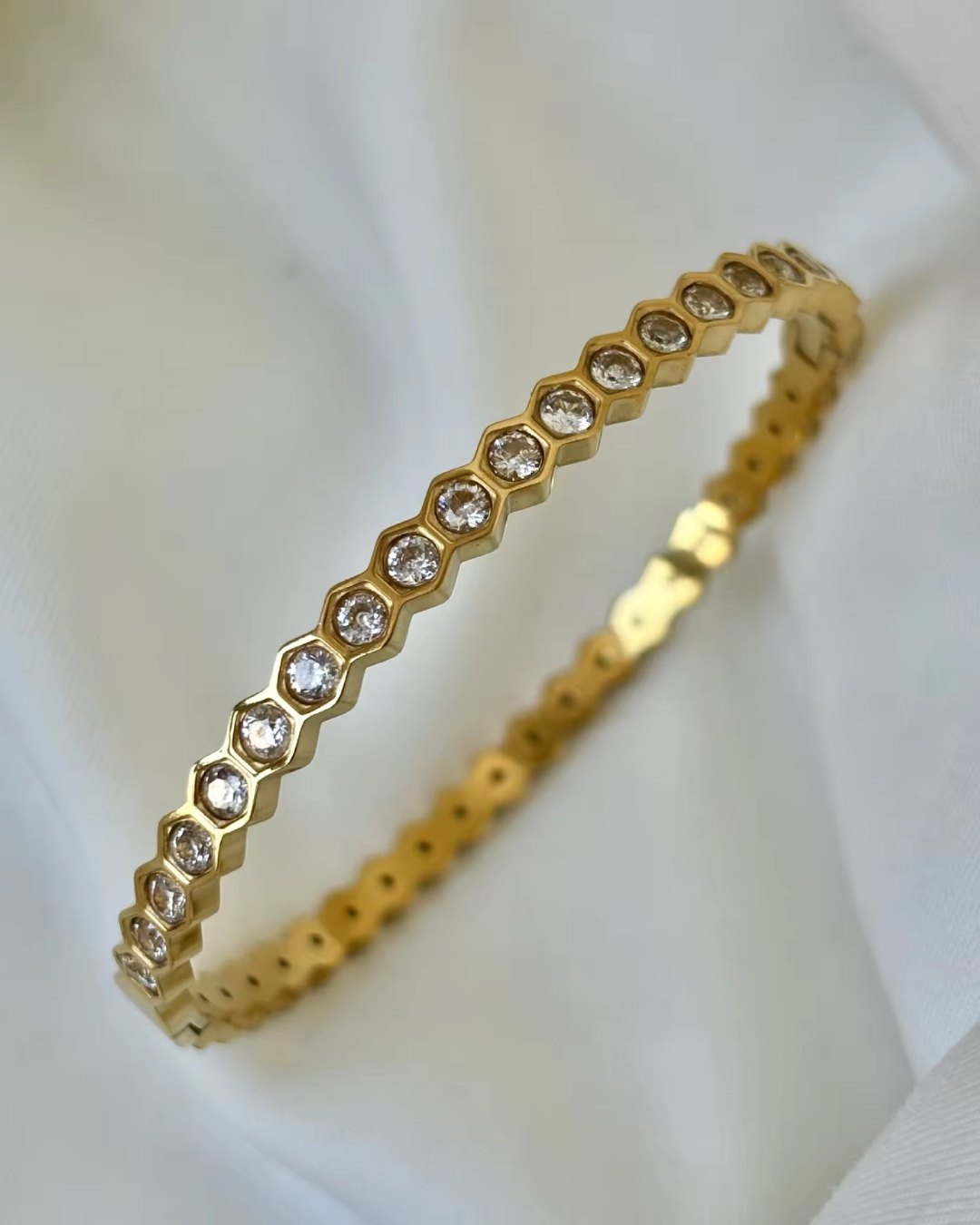 Bracelet Kada 008 (Small) - 316L stainless steel by Qimati