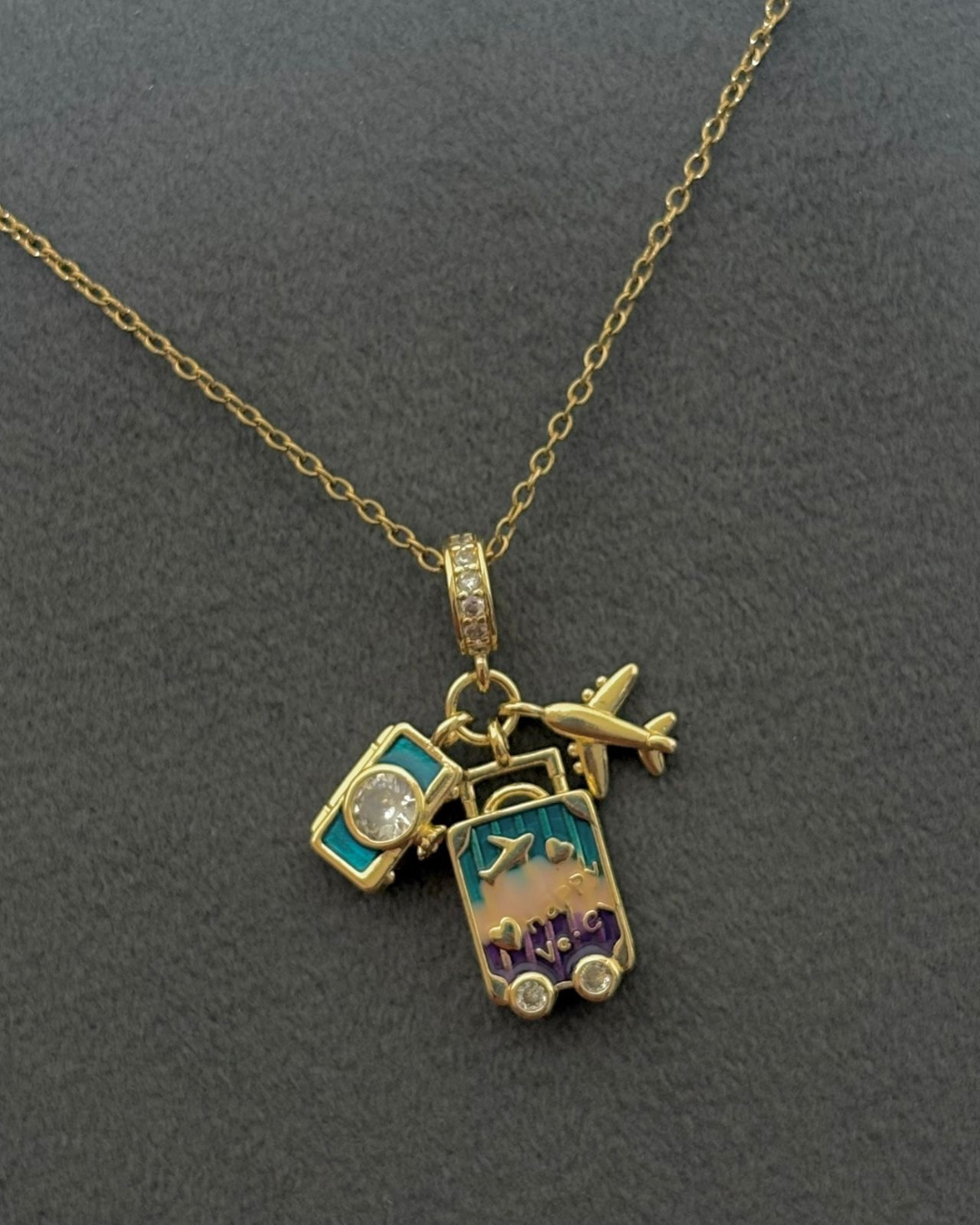 Necklace 051 - 316L stainless steel by Qimati