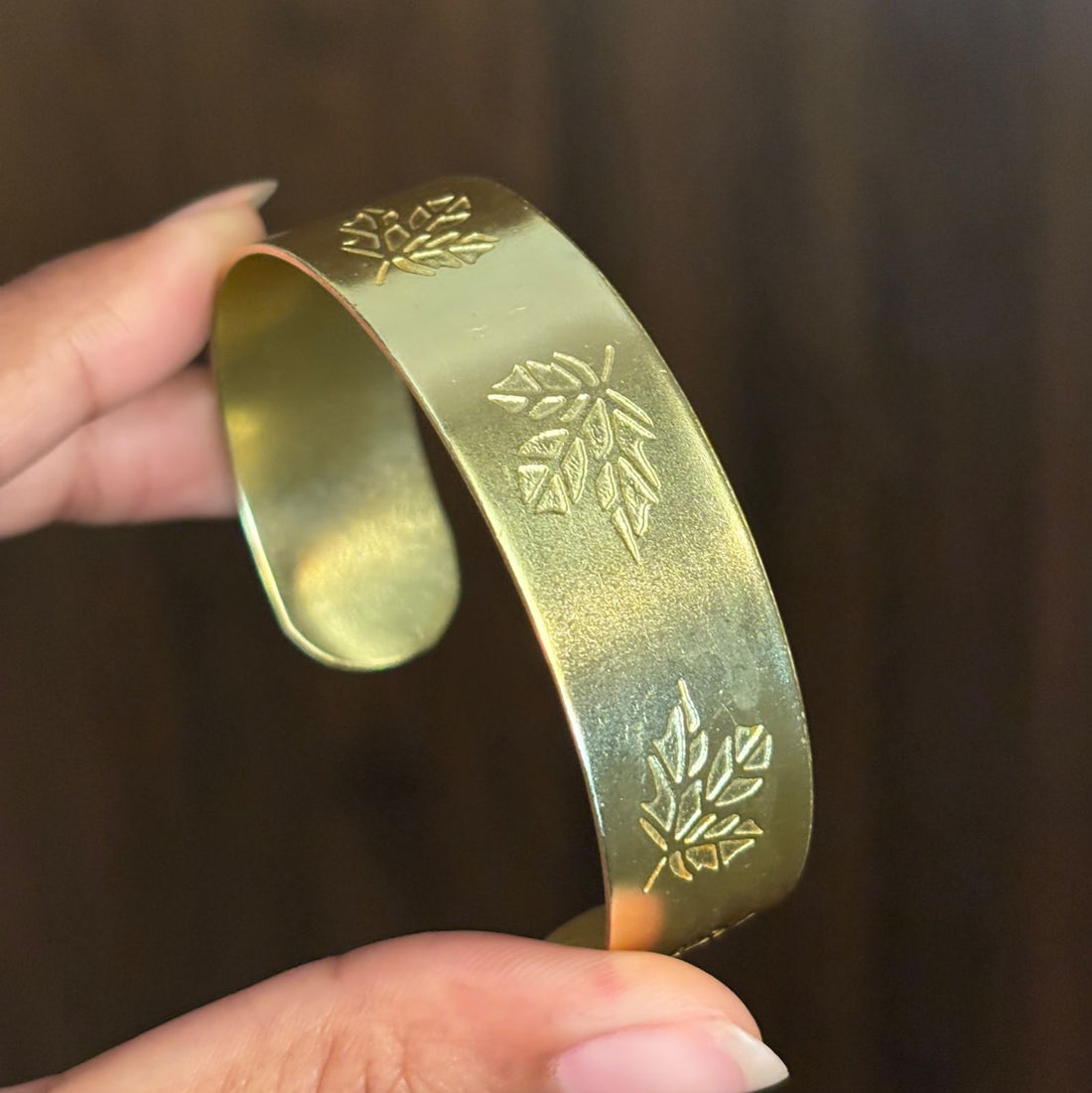 Bracelet Kada 083 (Per-Piece) - brass by Qimati