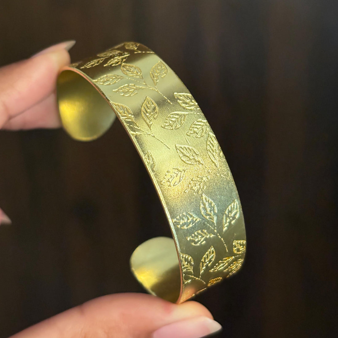 Bracelet Kada 082 (Per-Piece) - brass by Qimati